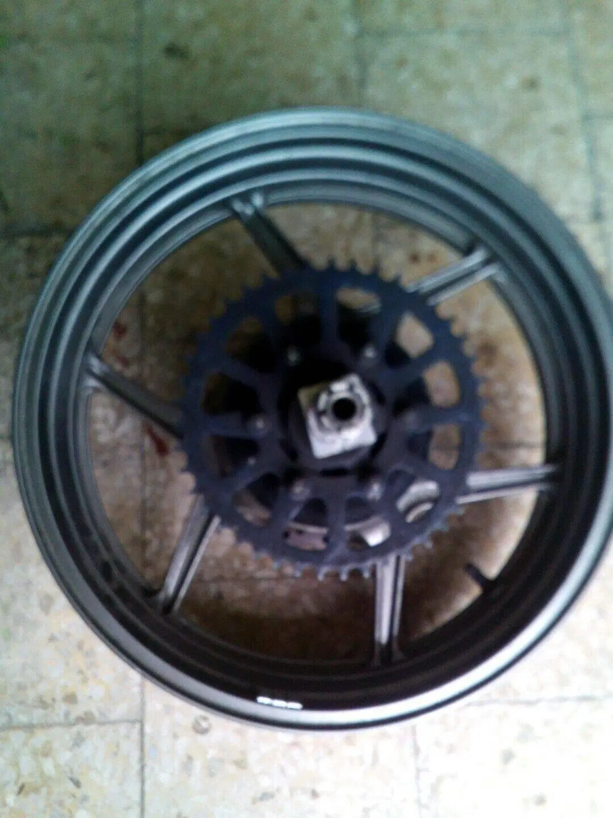 Cerchio posteriore kawasaki zx636 05-06