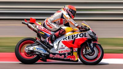 MotoGP 2023. GP dell'India. Marc Marquez quarto: &ldquo;Cosa &egrave; cambiato? Qui il pilota fa la differenza&rdquo;