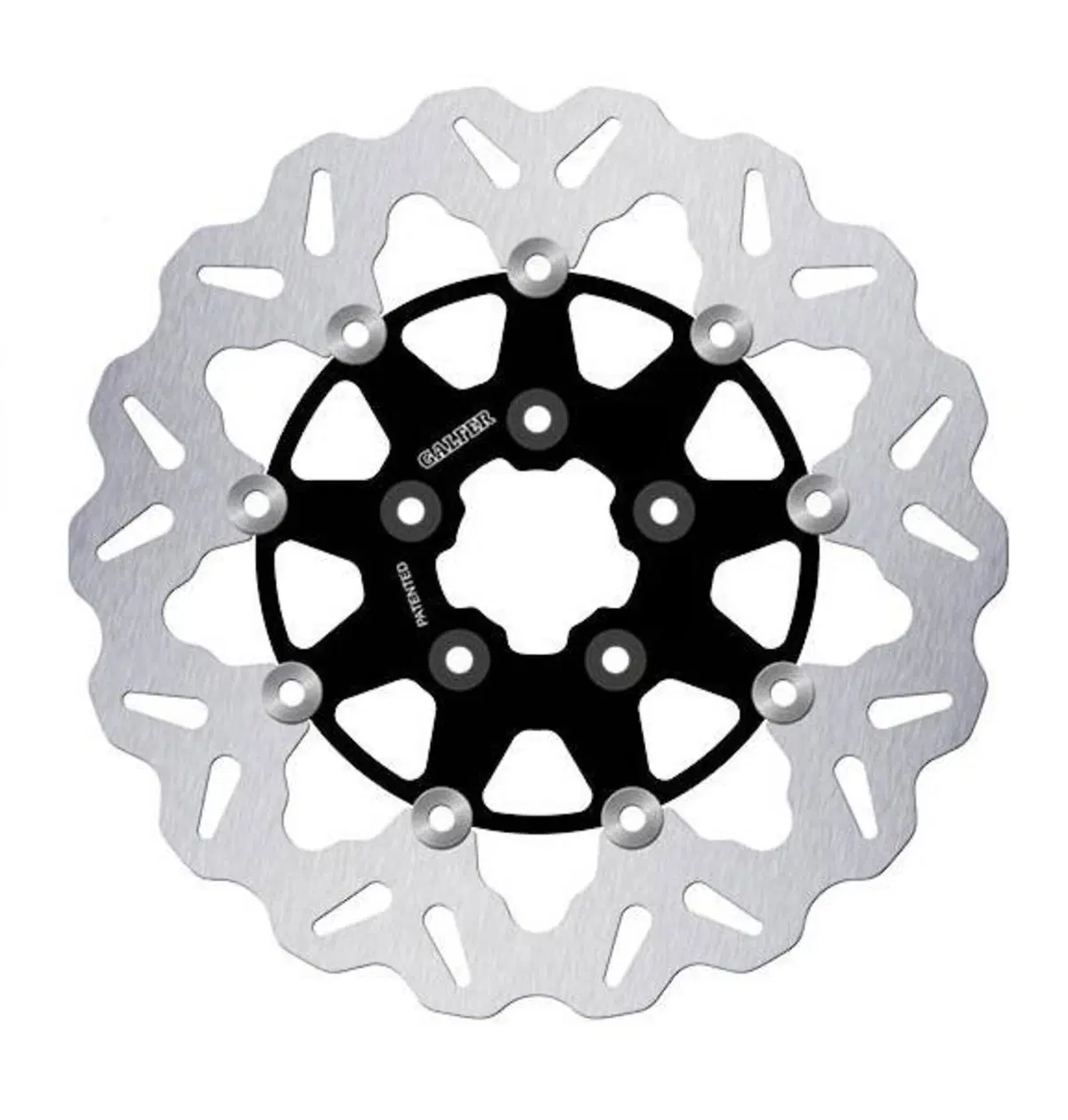 Disco freno anteriore diametro 11,5" flottante ner Galfer