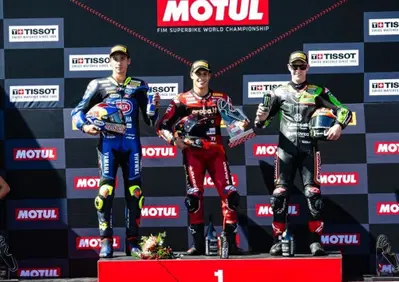 SBK 2023. GP di Spagna. Michael Ruben Rinaldi vince gara1! (Alvaro Bautista cade, due volte!)