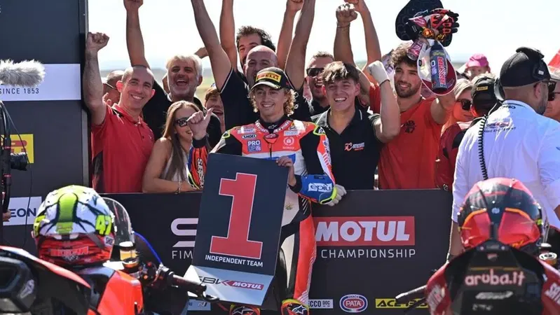 SBK 2023. GP di Spagna. Axel Bassani: "&Egrave; stata dura senza il mio capo tecnico"