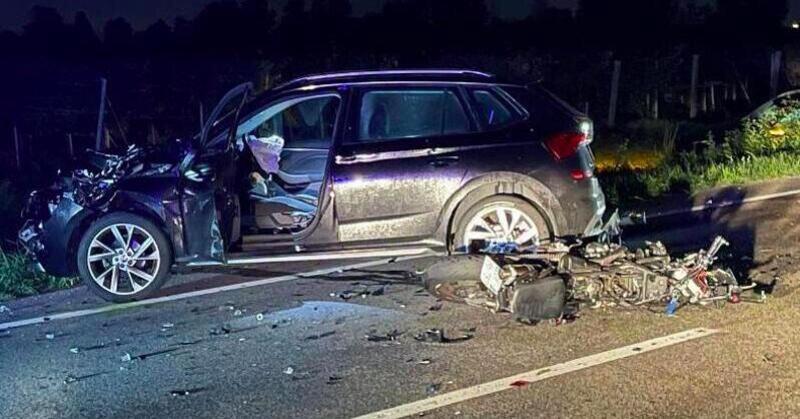 Incidente sulla Treviso Mare. Coinvolto motociclista 22enne: &egrave; in gravi condizioni