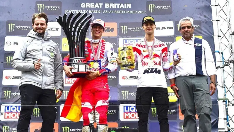 MXGP 2023. GP del Regno Unito. Nell'ultimo GP festeggia Tim Gajser... ma anche Jorge Prado e Andrea Adamo!