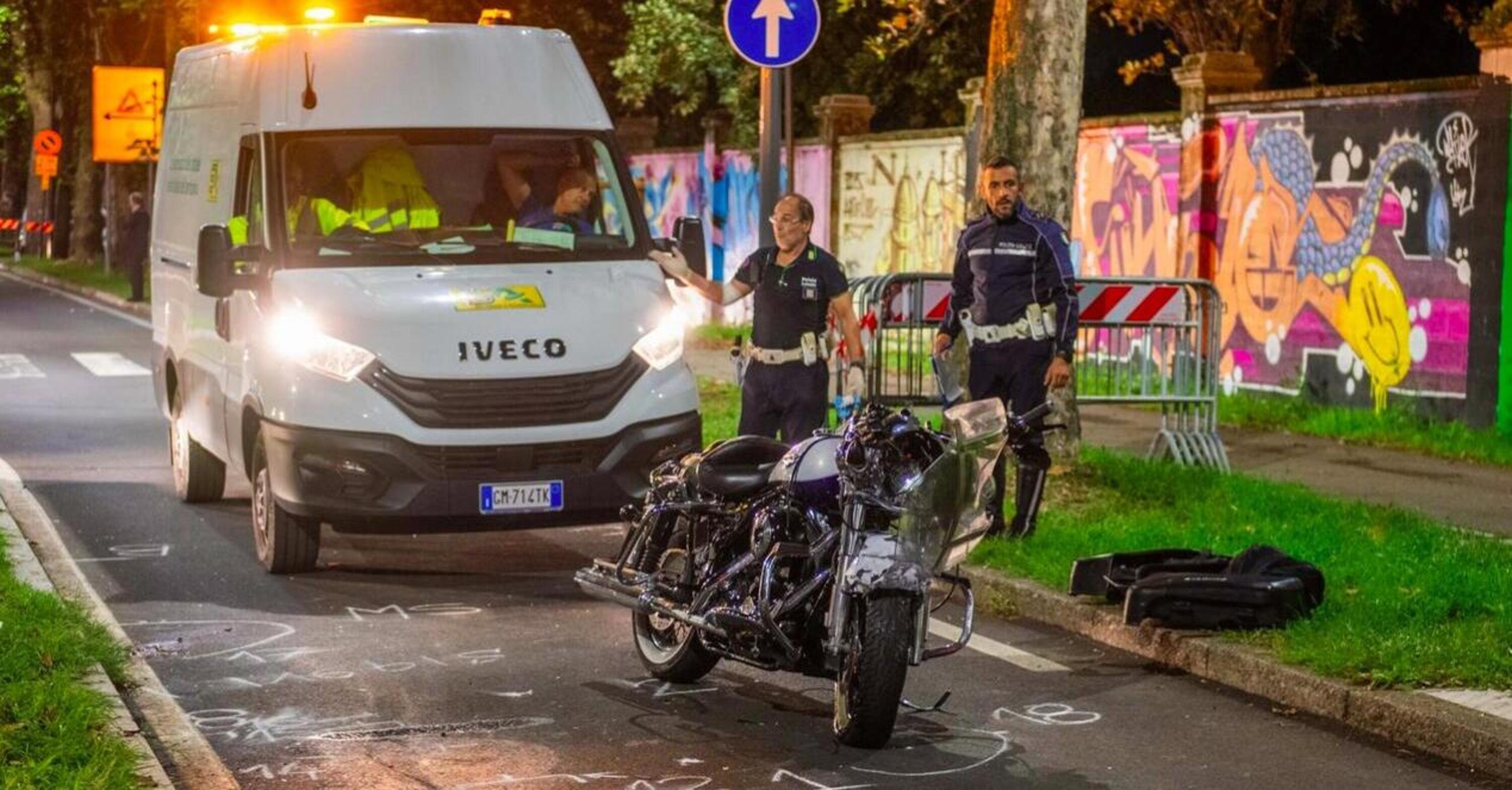 Milano, incidente fatale tra una Harley-Davidson e un autobus Atm in zona San Siro