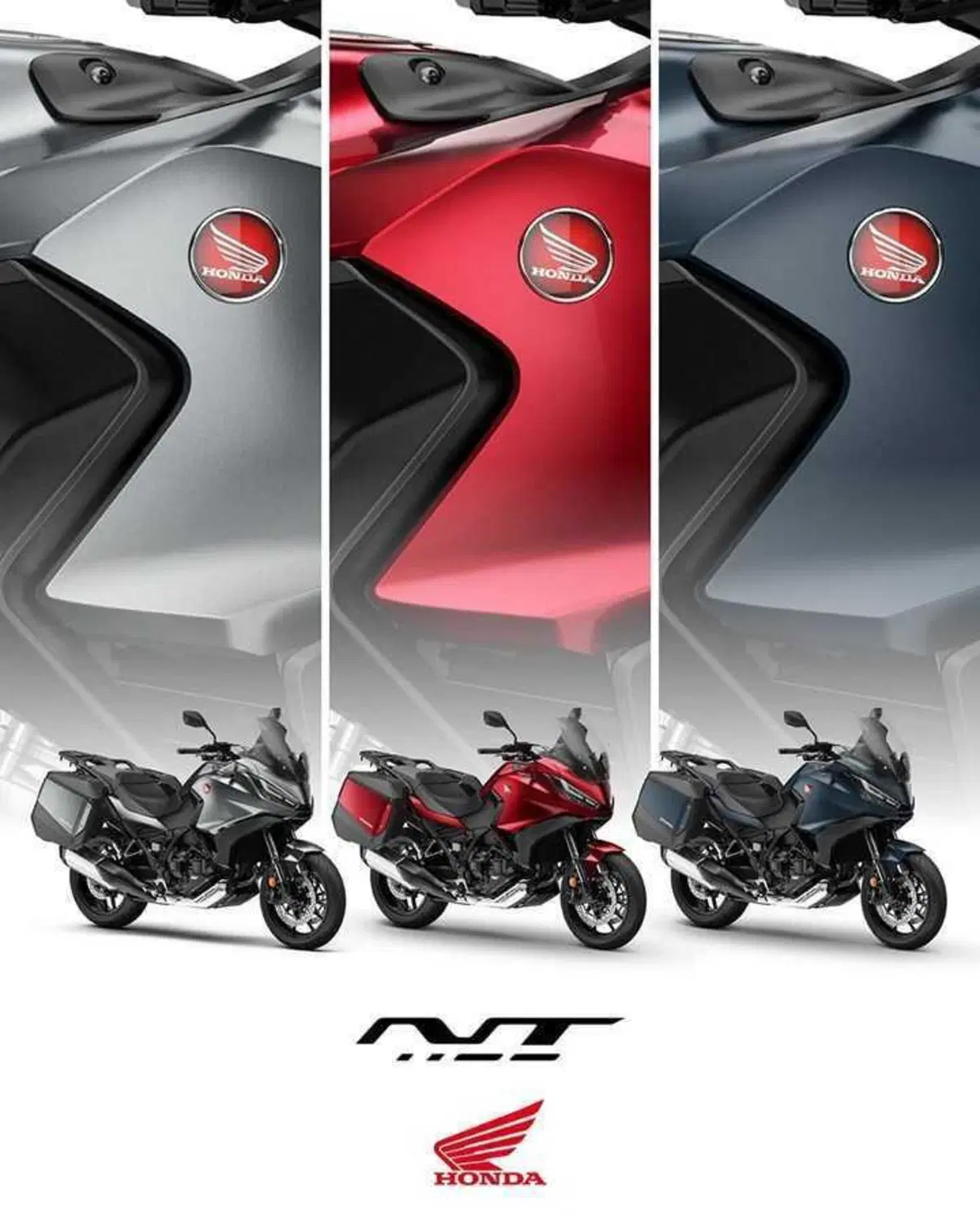 Honda NT1100 pensa già al 2024: nuove colorazioni per la touring più venduta d'Europa (4)