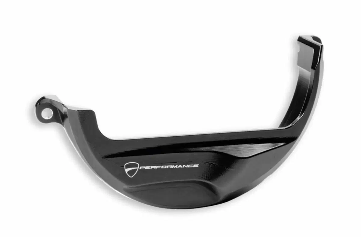 Cover frizione in alluminio dal pieno. Ducati