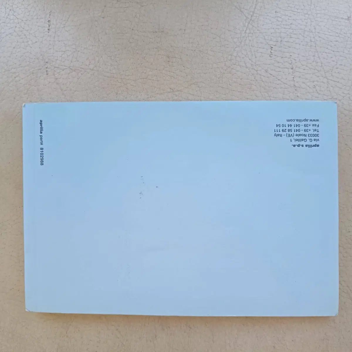 Libretto D'Uso e Manutenzione Aprilia Scarabeo 125 (2)