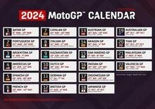 MotoGP 2024. Ecco il calendario provvisorio per il 2024: 22 GP (44 gare!), quattro doppie, tre triple, otto mesi di gare