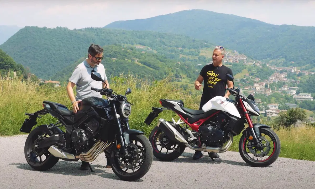 Honda CB650R vs CB 750 Hornet: Duello in famiglia (4)