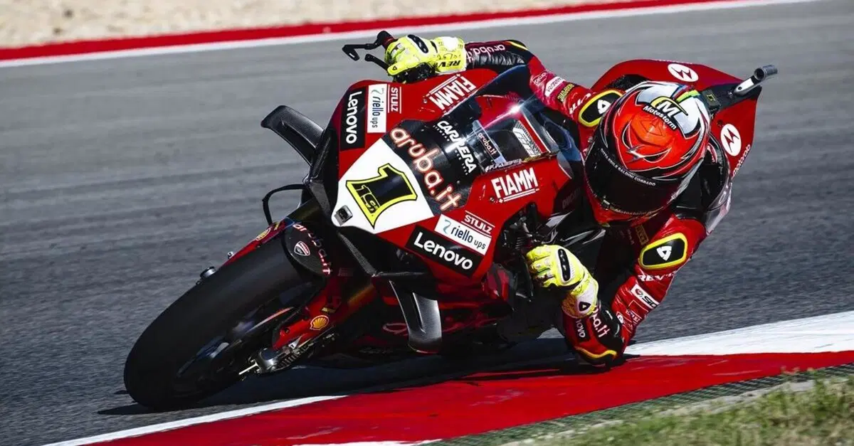 SBK 2023. GP del Portogallo. Primo tempo di Alvaro Bautista nelle libere di Portimao