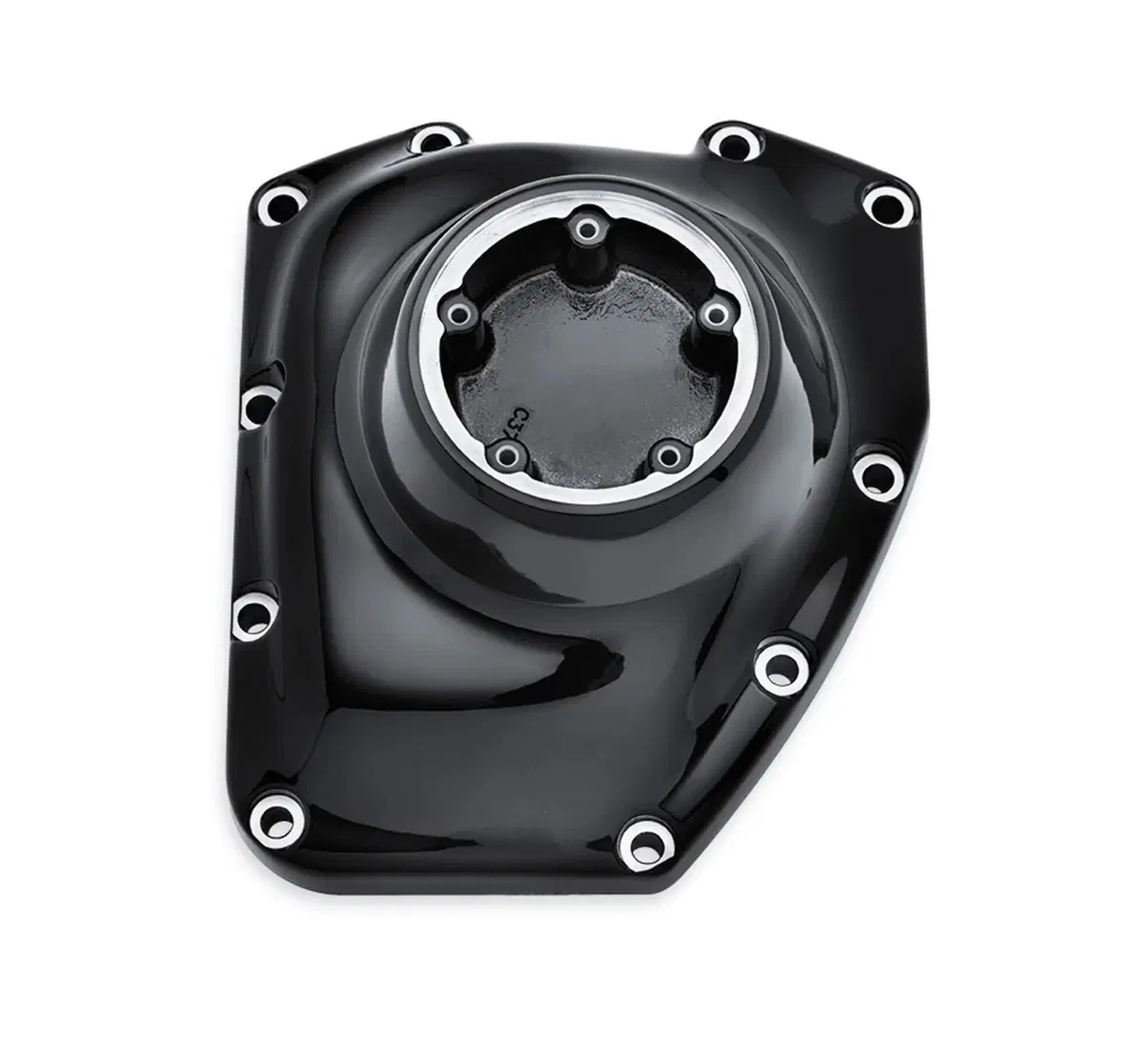 Coperchio cam nero lucido per Softail dal 2001 al 