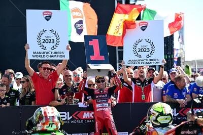 SBK 2023. GP del Portogallo. Alvaro Bautista vince Gara1 a Portimao. A Ducati il titolo Costruttori