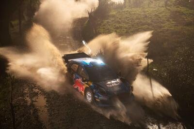 WRC23. Rally Chile D2. Tanak, Ford, solitario. Enigma gomme