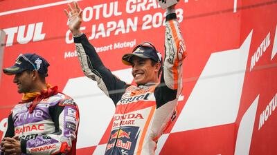 MotoGP 2023. GP del Giappone. Marc Marquez: &quot;Podio romantico, Jorge Martin favorito per il titolo. Futuro? Non dormo bene&rdquo;