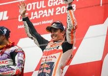MotoGP 2023. GP del Giappone. Marc Marquez: Podio romantico, Jorge Martin favorito per il titolo. Futuro? Non dormo bene”