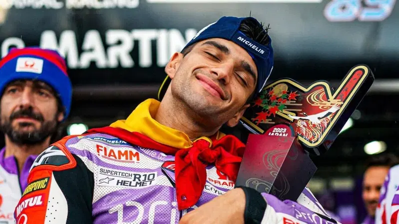MotoGP 2023. GP del Giappone. Jorge Martin: "La chiave della vittoria &egrave; stata l'accelerazione. Vivo un sogno"
