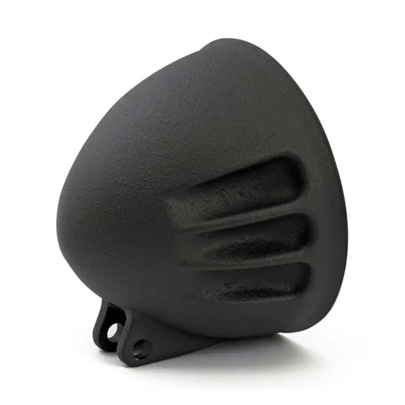 Faro anteriore 5 3/4'' Vitamin A nero - senza para EMD