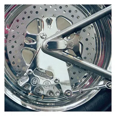 Pinza freno PM 4 pistoni post. con supporto custom Performance Machine