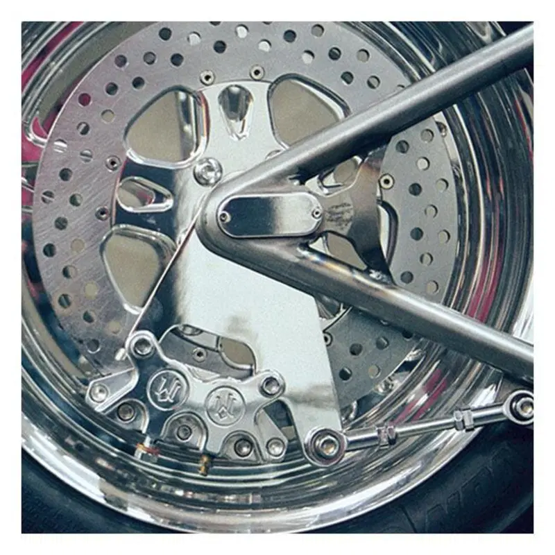 Pinza freno PM 4 pistoni post. con supporto custom Performance Machine