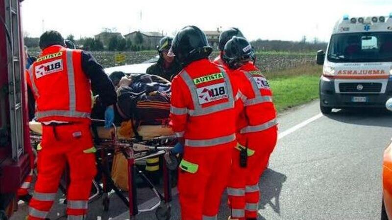 Incidente fatale a Campotosto: cade dalla sua moto e viene investito da un altro motociclista