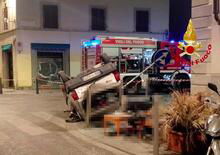 Firenze, incidente fatale tra un'auto e una moto in via Gioberti