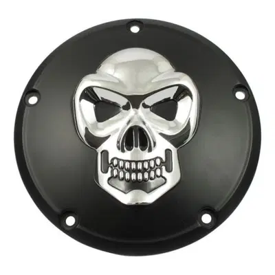 Coprechio frizione derby cover nero con teschio cr 