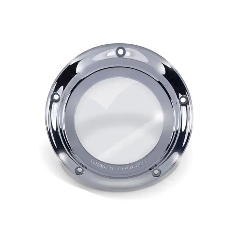 Coperchio frizione derby cover Barnett cromato per