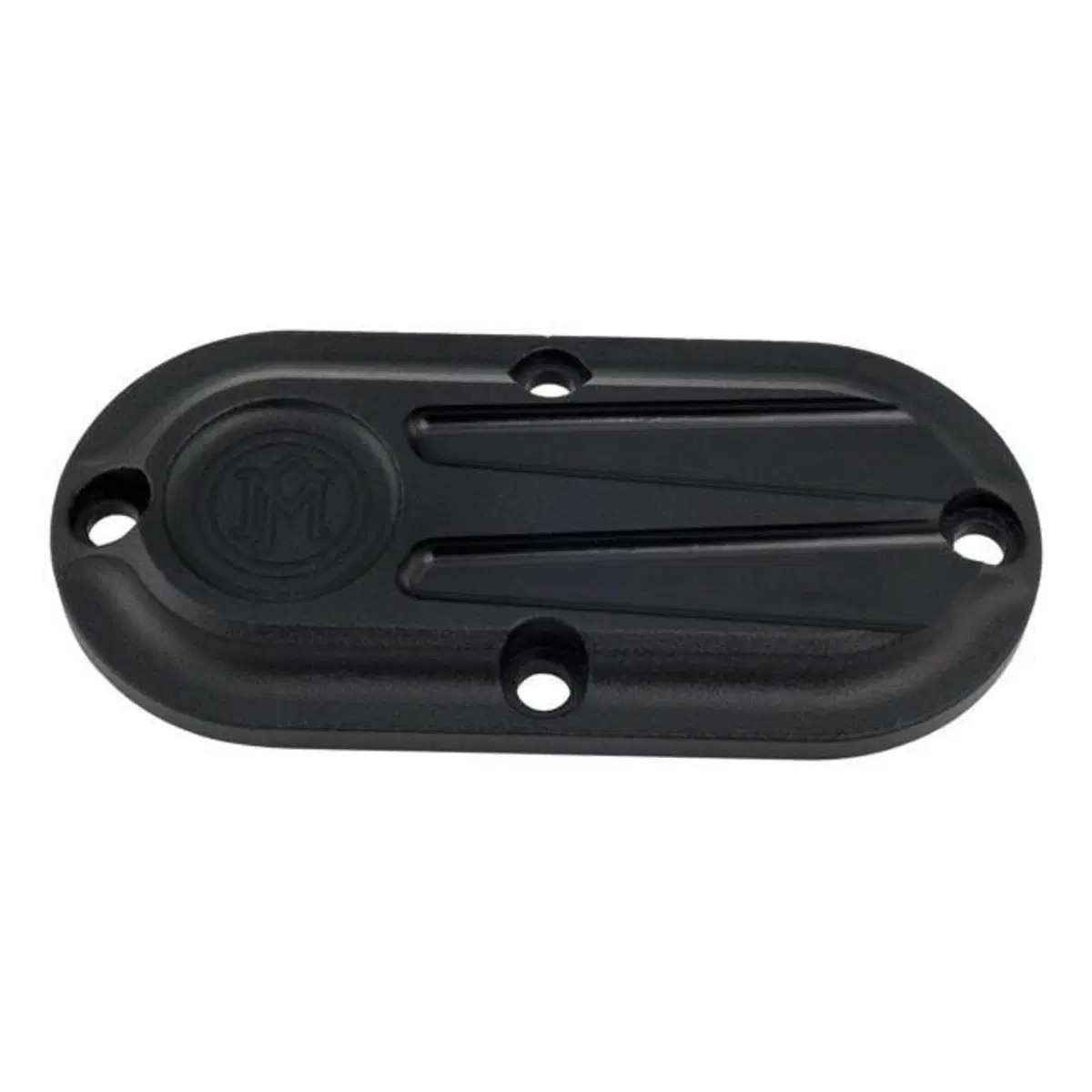 Coperchio ispezione PM Scallop nero Per Dyna dal 1 Performance Machine