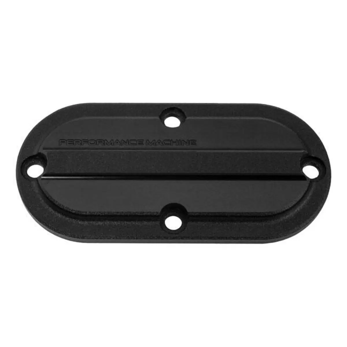 Coperchio ispezione PM Drive nero Per Softail dal Performance Machine