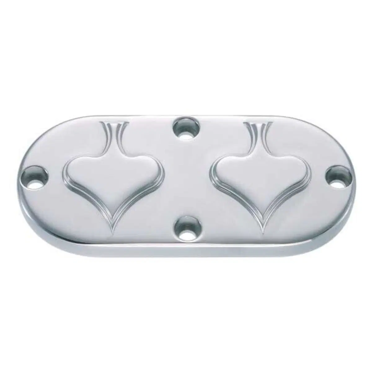Coperchio ispezione HKC Spade lucido Per Softail d 
