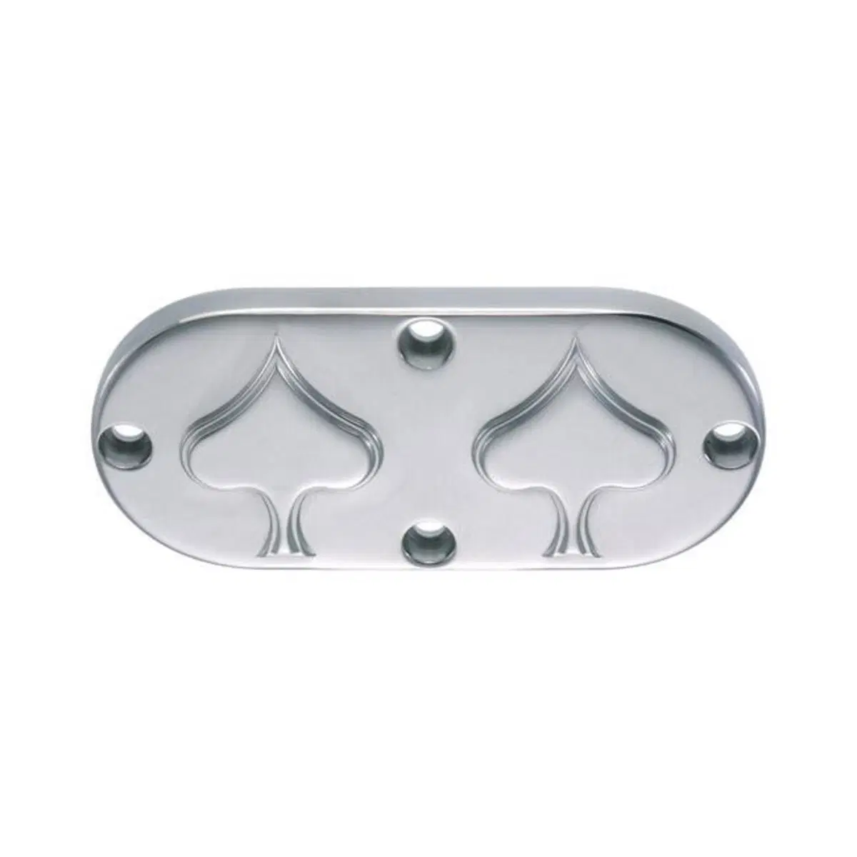 Coperchio ispezione HKC Spade lucido per Softail d 