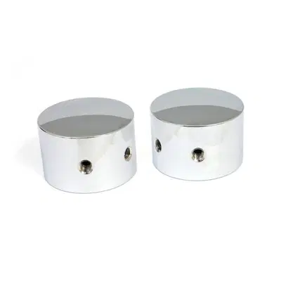 Coperture perno ruota posteriori cromate per Sport 