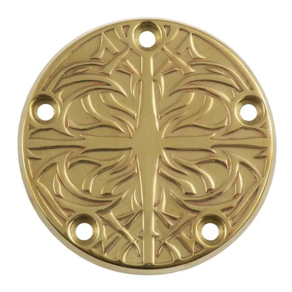 Point Cover Weall Makoto ottone per Dyna, Softail 