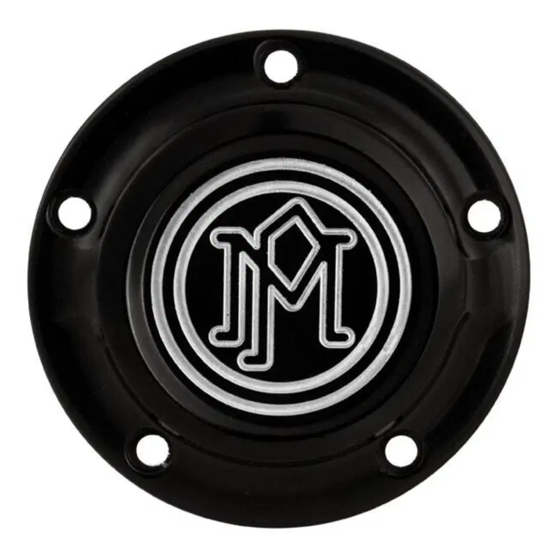 Point Cover PM Scallop nero e cromato per Dyna, So Performance Machine