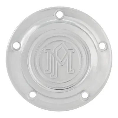 Point Cover PM Scallop cromato per Dyna, Softail Performance Machine