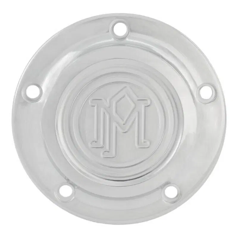 Point Cover PM Scallop cromato per Dyna, Softail Performance Machine