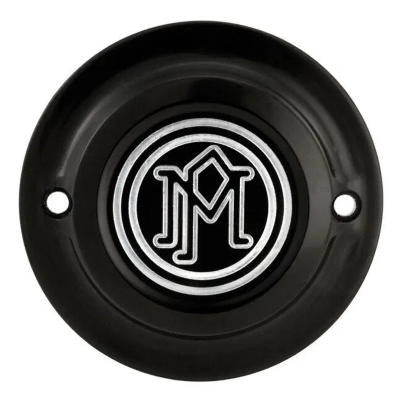 Point Cover PM Scallop nero e cromato per FL, FX, Performance Machine