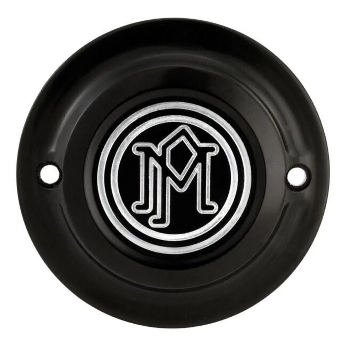 Point Cover PM Scallop nero e cromato per Sportste Performance Machine