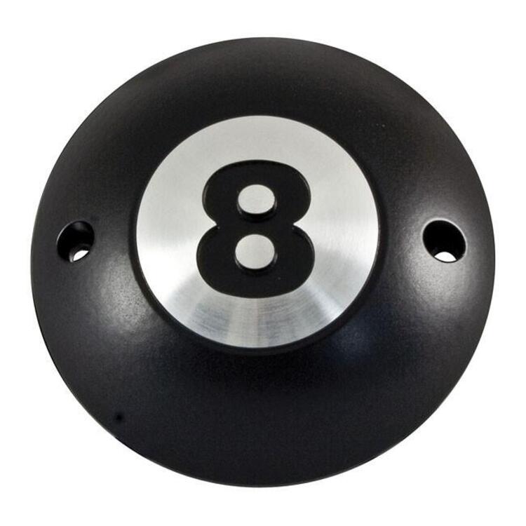 Point Cover HKC 8 Ball nero per FL, FX, FXR, Dyna, 