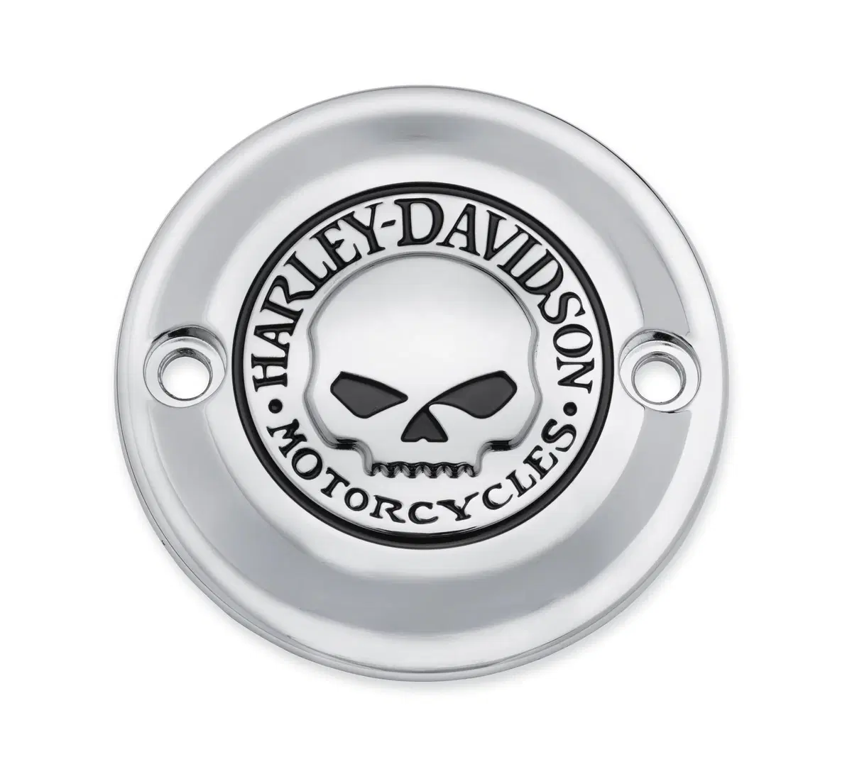 Point Cover HD Skull cromato per Softail e Touring 
