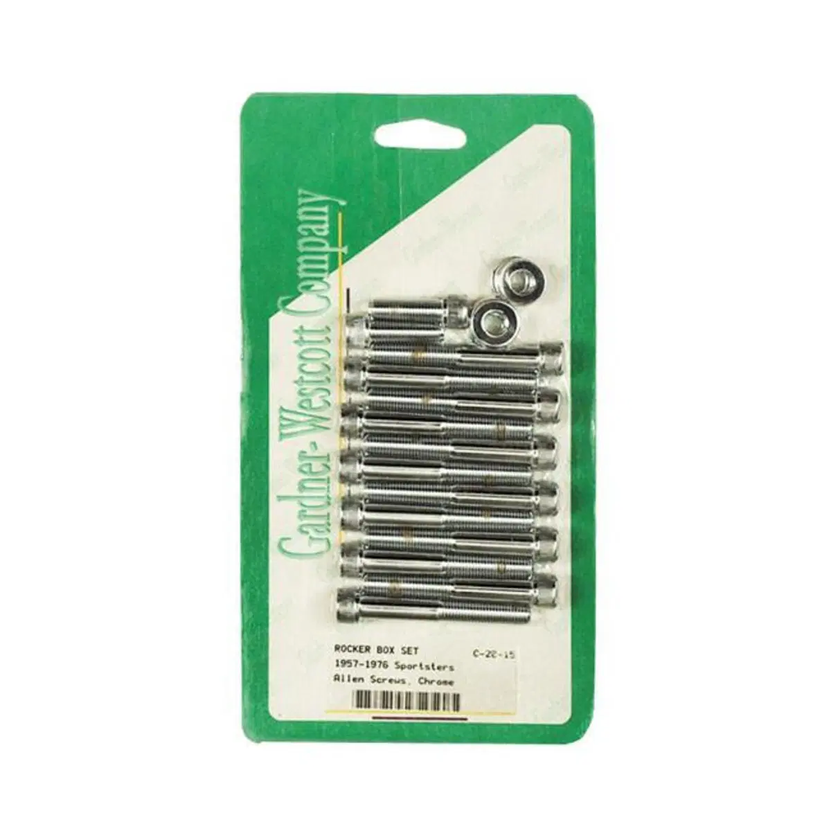 Kit viti coperchi bilancieri cromate per Sportster 