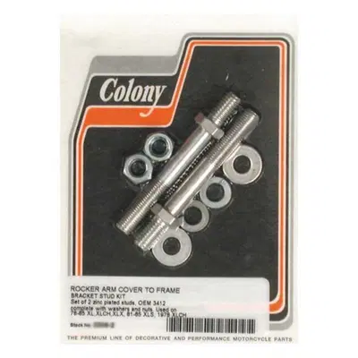 Kit viti coperchi bilancieri cromate per Sportster 