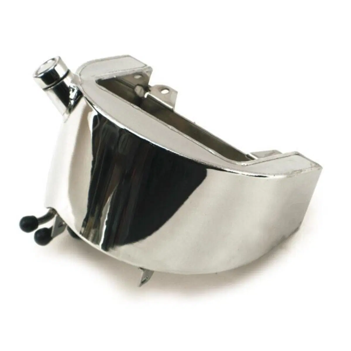 Serbatoio olio cromato tappo laterale Per Softail 