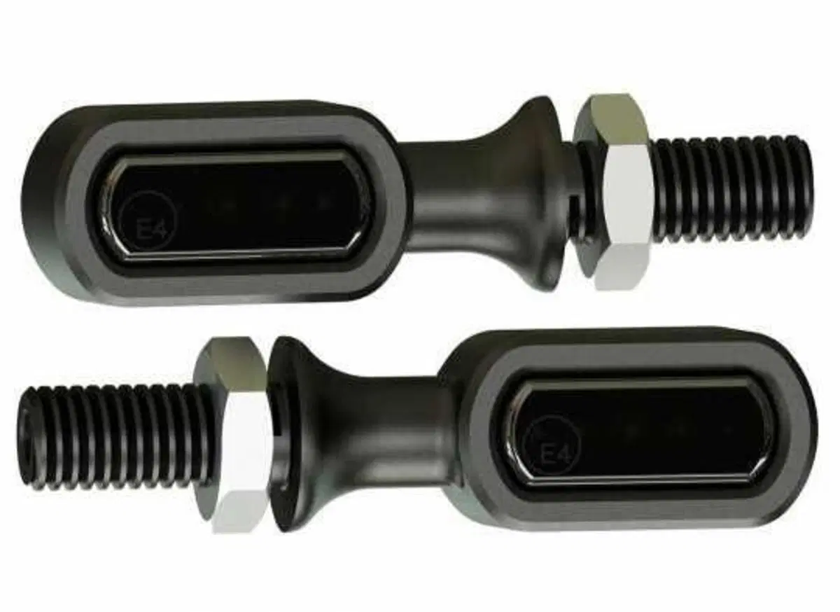 Frecce a led multifunzione Thunderbike Stripe nere