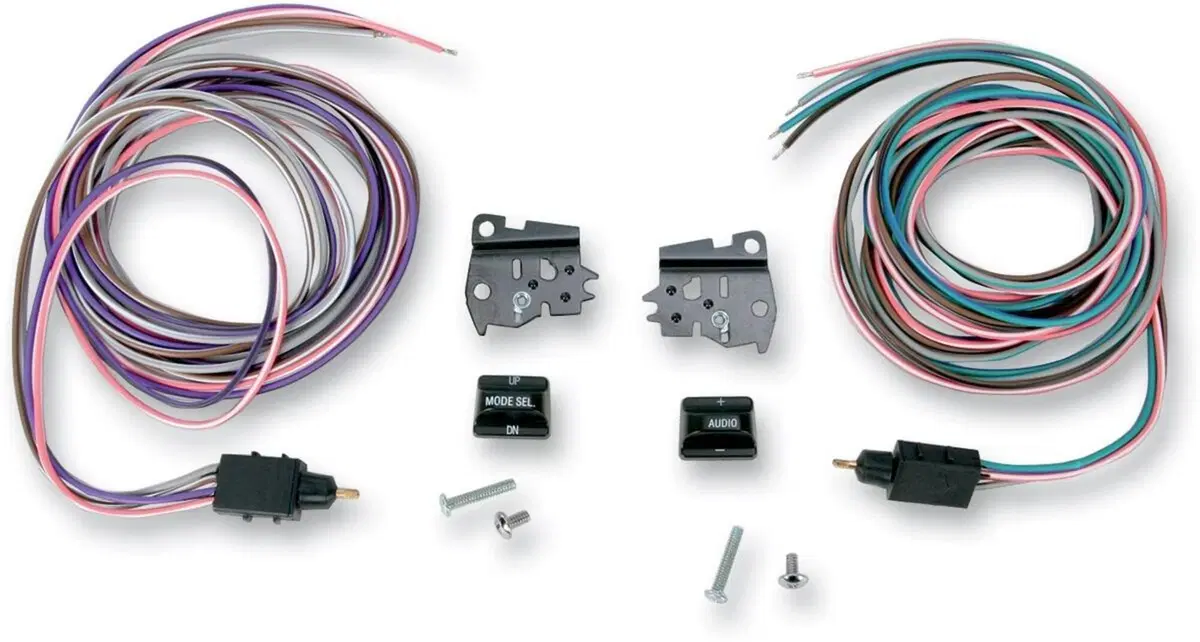 Interruttori comando radio neri per Touring dal 19 Drag Specialties