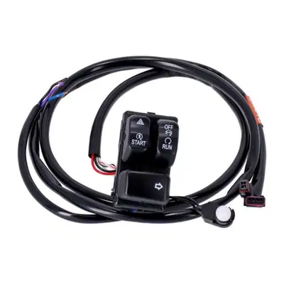 Kit pulsanti neri lato destro per Softail*** dal 2 