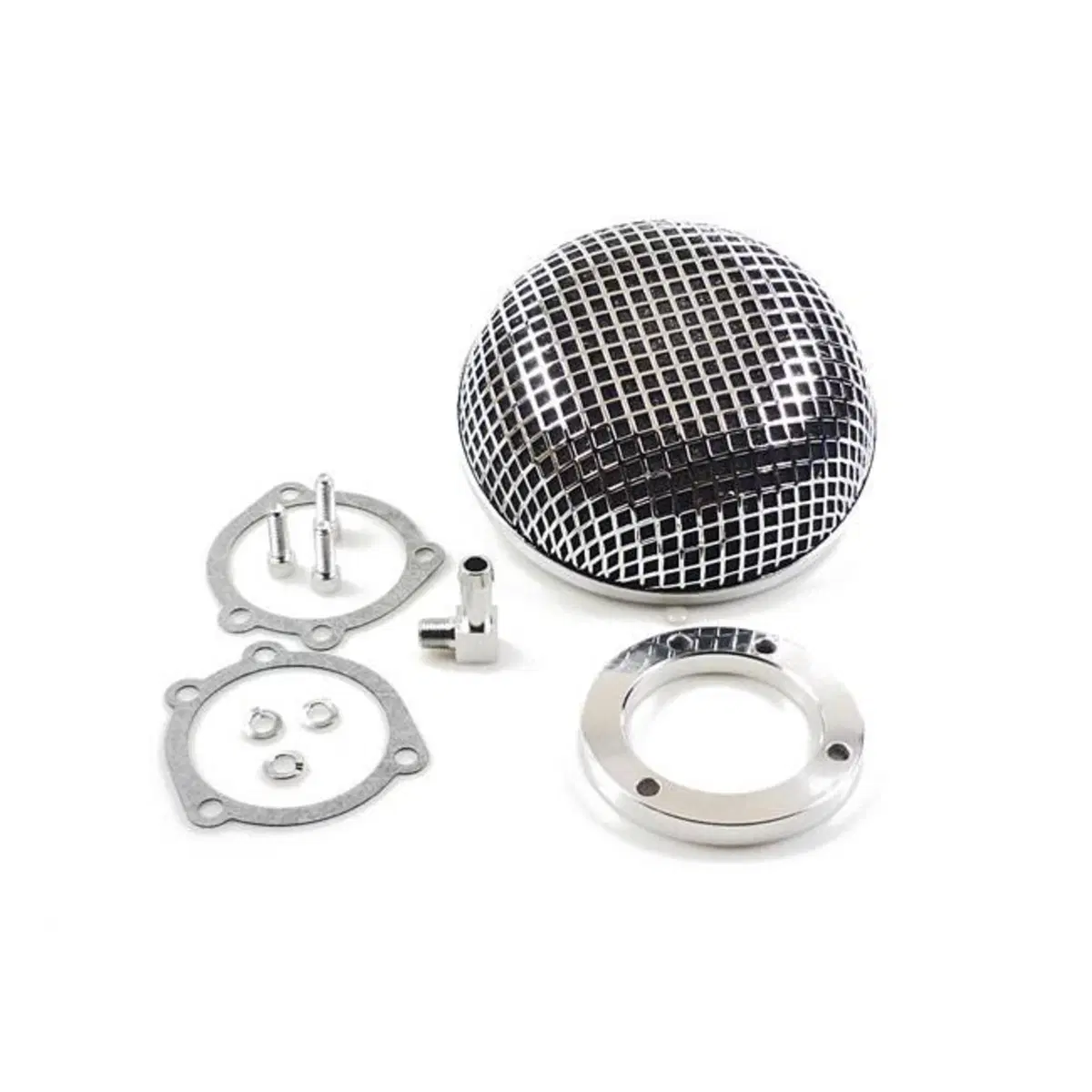 Filtro aria Occhio di Mosca cromato per Softail da 