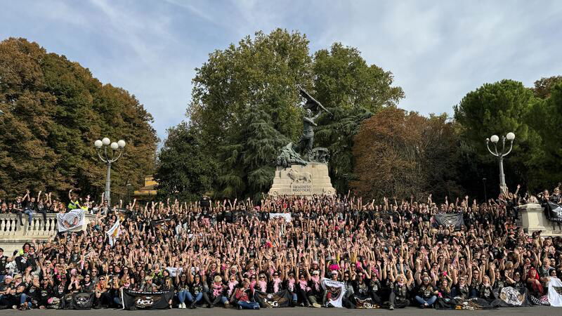 800 Ladies of Harley a Bologna per la Fondazione Veronesi
