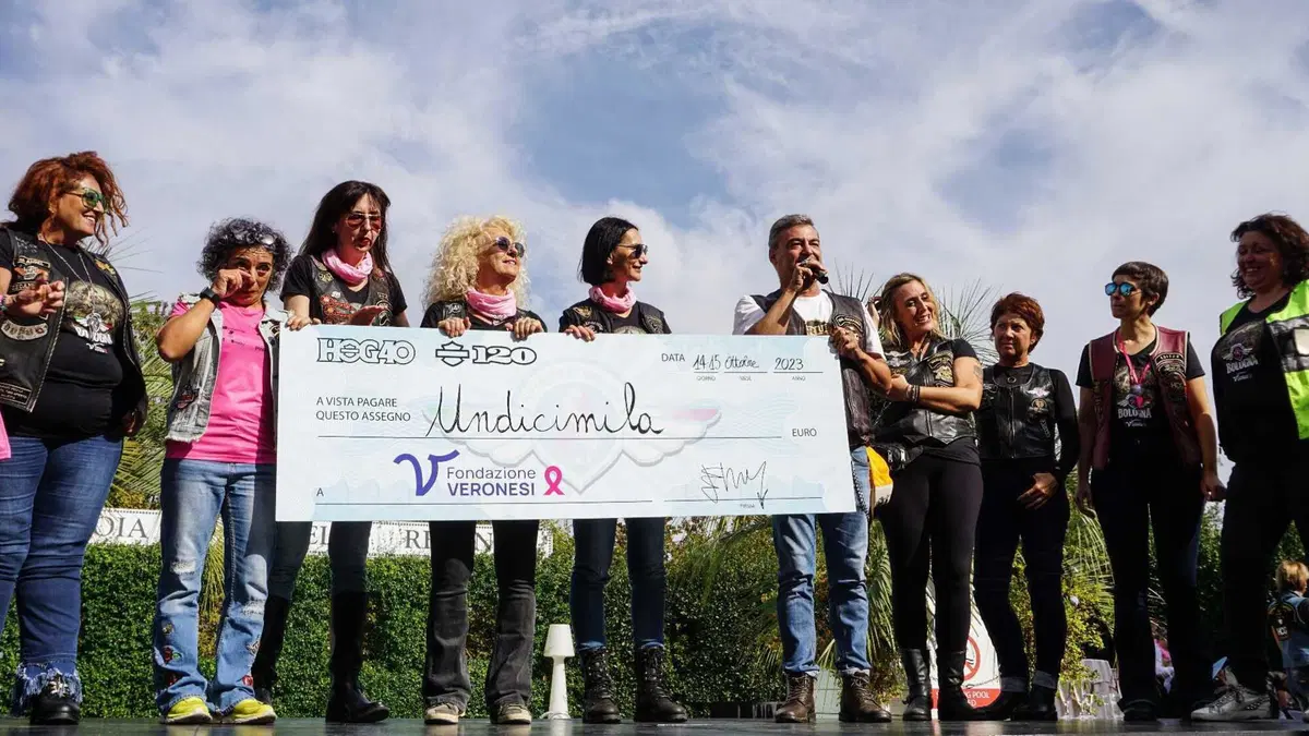 800 Ladies of Harley a Bologna per la Fondazione Veronesi (2)