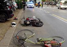 Milano, incidente tra moto e bicicletta in via Soleri: in gravi condizioni la ciclista